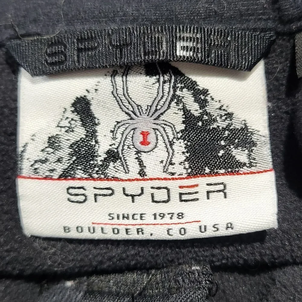 Spyder Men's Gray & Black Pullover Sweater